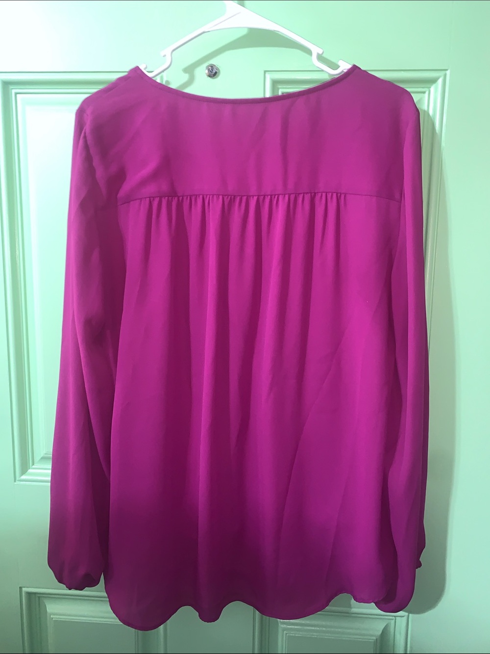 I.N.C. Purple Shirt - Women’s size Large - Picture 4 of 4